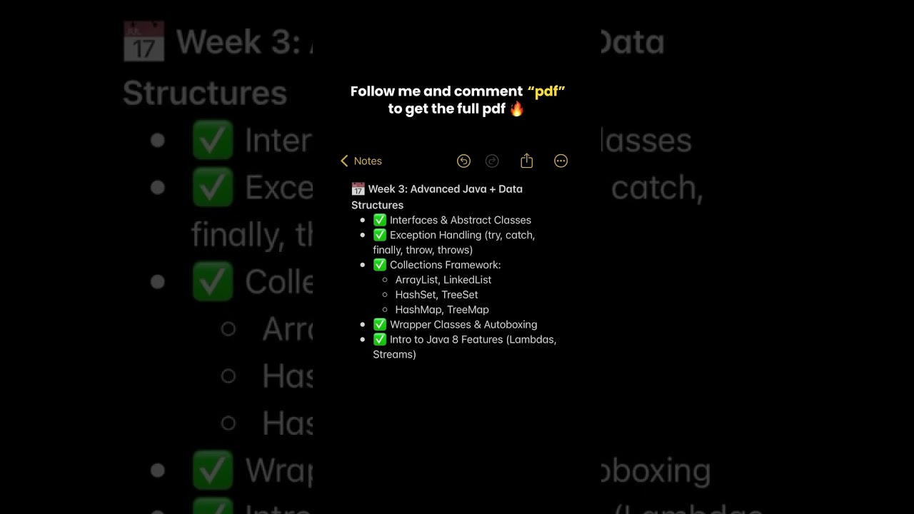Java is Very Easy 😍 | Comment “PDF” to Get Free Roadmap!