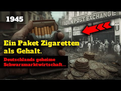 1945: Ein Paket Zigaretten als Lohn.  Deutschlands geheimer Schwarzmarkt   Eine Überlebensgeschichte