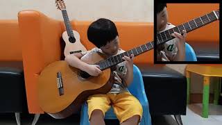 Download lagu Hebat anak 6 tahun mainkan gitar mp3