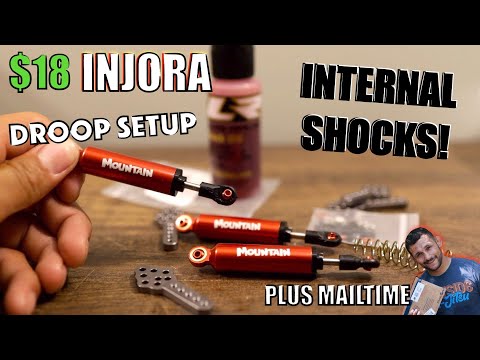 BUDGET Injora Internal Shocks: Initial Impressions | Droop Setup | Mailtime