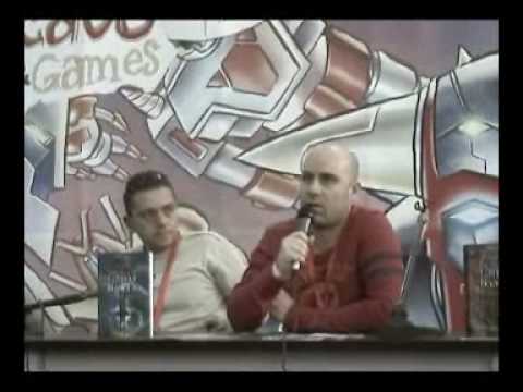 Presentazione 'Il Sangue della Terra' a Lucca C&G 2008