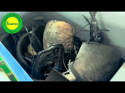 Rigid plastic shredder video preview