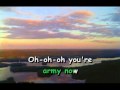 Status Quo - You're In The Army Now (karaoke ...