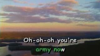Status Quo - You're In The Army Now (karaoke)