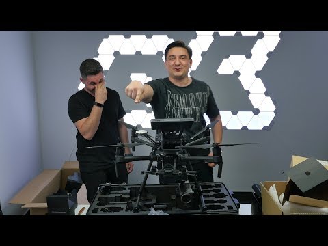 Cum e să zbori drona de 35K 💶 - DJI Matrice M210.