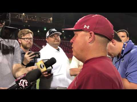 Chad Holbrook after 19-1 loss to Kentucky