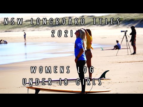 Womens Logger Division, Under 18 Girls - NSW Longboard Titles 2021