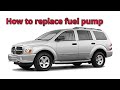 How To Replace And Reinstall A Fuel Pump On A 2005 Dodge Durango 5 7 L Engine Hemi Edition DIY