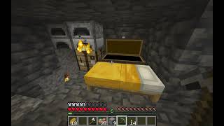 【マイクラJAVA版】無言実況 開拓物語 007 初めての廃坑探検