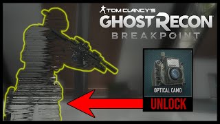HOW TO UNLOCK OPTICAL CAMO & BE INVISIBLE IN GHOST RECON BREAKPOINT