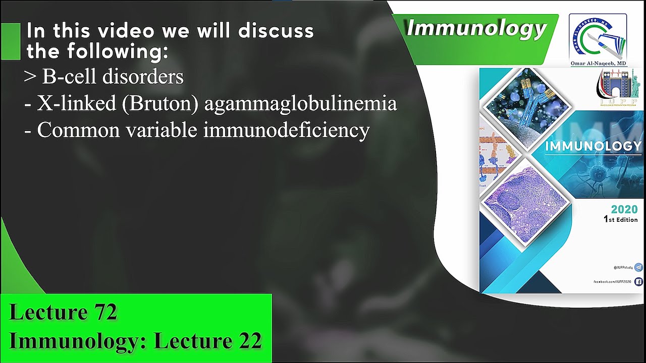 X linked (Bruton) agammaglobulinemia || Common variable immunodeficiency