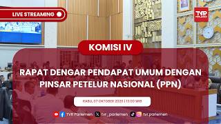 KOMISI IV DPR RI - RAPAT DENGAR PENDAPAT UMUM DENGAN PINSAR PETELUR NASIONAL (PPN)