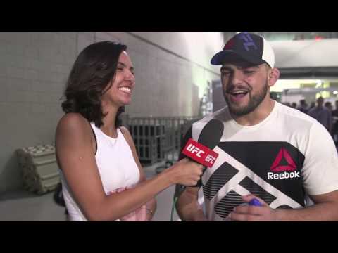 VIDEO: Kelvin Gastelum UFC Fortaleza Backstage Interview