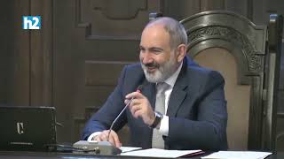 6..ըըը...բան..բարձրախոս չէ, երևի դինամիկ....դինամիկ ո՞նց ա հայերեն. Փաշինյանը՝ կառավարության նիստում