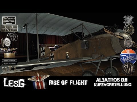 Rise of Flight: Albatros D.II - Kurzvorstellung [deutsch]