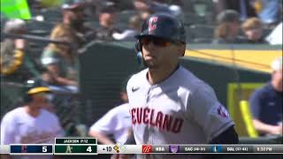 Will Brennan KNOCKS a RBI Groundout, Scoring Andres Gimenez! | Cleveland Guardians | 4/5/2023