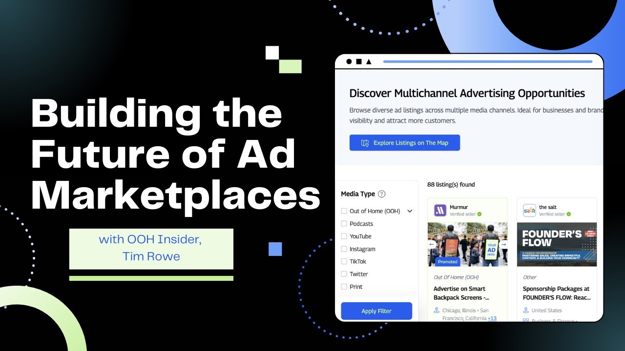 Building the Future of Ad Marketplaces: Vision for Connecting Brands, Creators and Media Companies