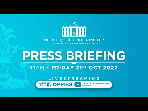 Office Of The Prime Minister's Weekly Press Briefing - October 21, 2022