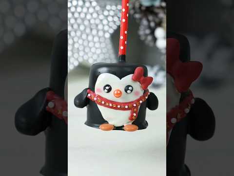 Penguin Marshmallows 🐧 #marshmallow #penguin #shorts