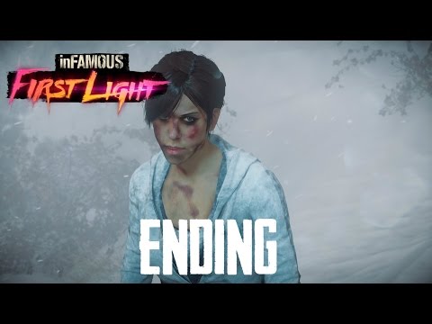 Infamous First Light Walkthrough Part 11 - Ending (PS4)