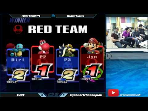 Fight Knight 4 Project M Doubles Grand Finals - Dirtboy & Lucy vs. Chosen Juan & Tap