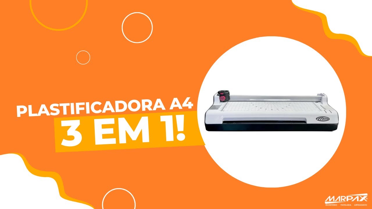 Conheça a nova Plastificadora A3 + Refiladora + Canteadeira 320E Marpax