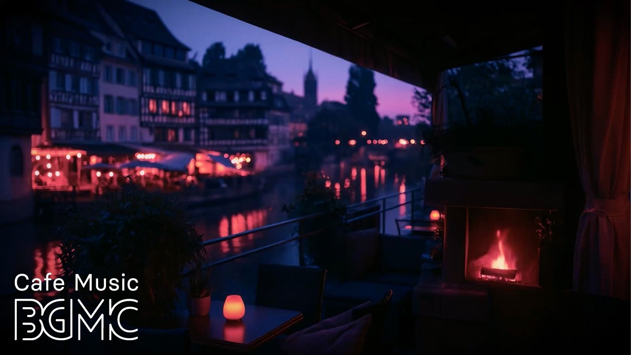 September Waterside Cafe Jazz - Twilight Coffee Music for Work