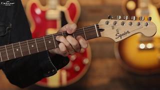 Video thumbnail for Squier Bullet Stratocaster Demo by Casino Guitars