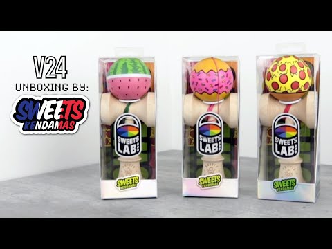 UNBOXING V24 Custom Mods + TEST - Sweets Kendamas France