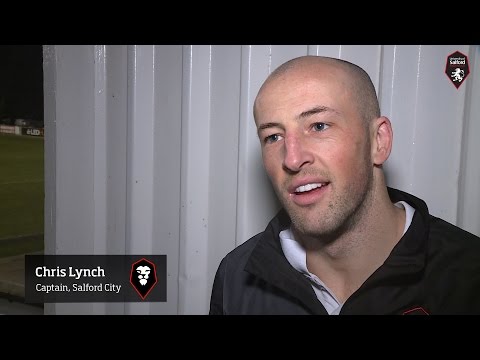 Salford City 5-3 Workington - Chris Lynch post match interview 08.03.16