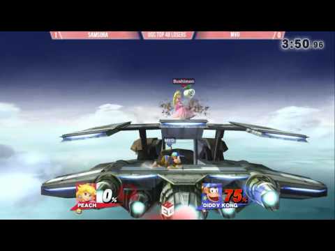 UGC Smash Open Top 32 Losers - PG | MVD (Diddy Kong) vs Samsora (Peach)