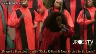 James Ross @ Lillian Lloyd - &quot;Stay With God&quot; - (Ricky Dillard Live in St. Louis) - www.Jross-tv.com