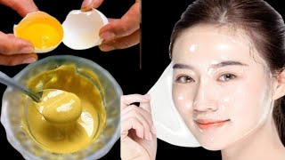 Egg Yolk Face Mask for Loose skin, Skin Tightening & age signs | Egg Mask for Finelines & Wrinkles