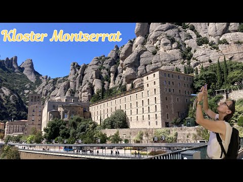 Kloster Montserrat in Katalonien auf dem Weg nach Barcelona
