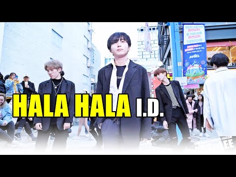 [4K] 아이디 (I.D.) - HALA HALA (에이티즈) @ 191123 홍대 거리공연 직캠 By SSoLEE