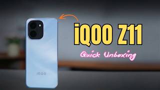 iQOO Z11 Unboxing & First Look 🔥 165Hz Display, 9020mAh Battery Beast | Price in UK