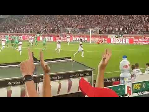Direktes Freistoßtor Daniel Didavi - VfB Stuttgart-Hannover 96 (26.07.19) 2:1