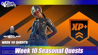 How To Complete All Week 10 Seasonal Quests - Easy Location Guide - Fortnite Chapter 3 Season 2