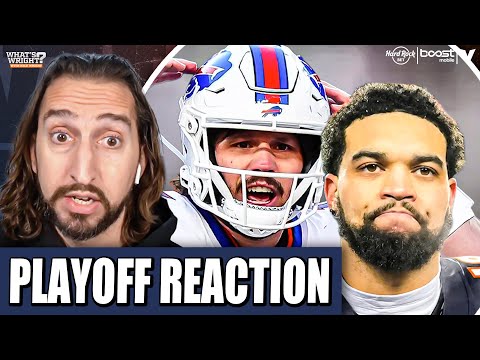 NFL Playoff Reaction: Bills LOSE, McDermott FIRED, Allen to BLAME? Bears FALL SHORT + Miami-Indiana