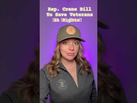 Rep. Crane Bill To Save Veterans 2A Rights?!? #2ndamendment #shortsvideo #shortsfeed #shorts Thumbnail
