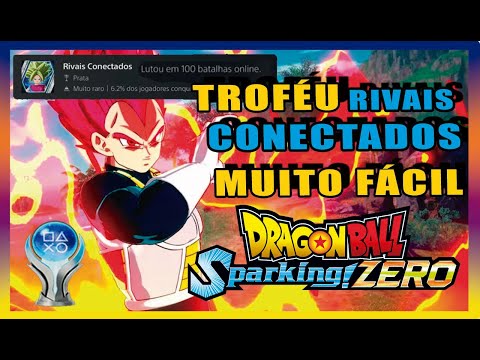DRAGON BALL Sparking! ZERO - Como fazer as 100 Batalhas Muito Rápido - Troféu Rivais Conectados