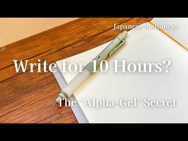 Vídeo relacionado con Uni Alpha-Gel Switch - Portaminas, 0,5 mm, cuerpo negro (M51009GG1P.24)