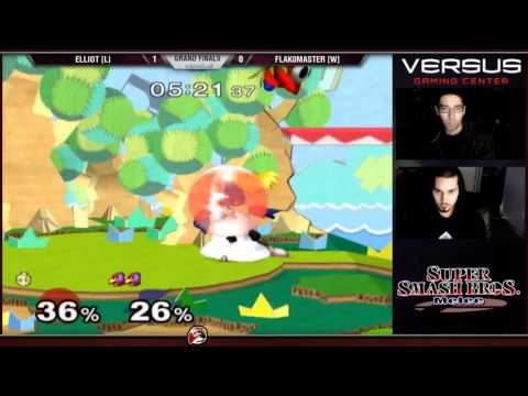 Versus Melee Weekly 12/20/15 - Grand Finals - Eliott (Peach) vs Rula (Falco)