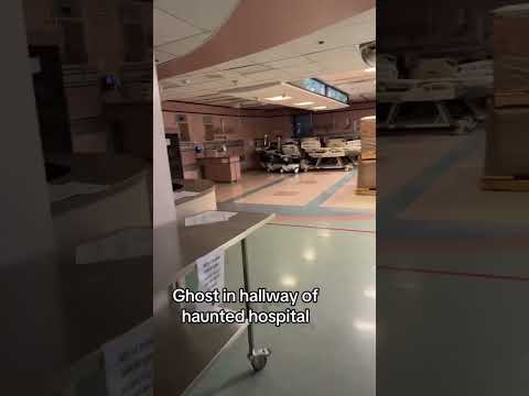 GHOST SIGHTING AT HAUNTED HOSPITAL #haunted #spooky #creepy #ghost #scary #ghosthunting