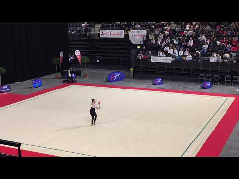 Margot Souiounov massues - Nat A 14-15 ans - France Chambéry 2019