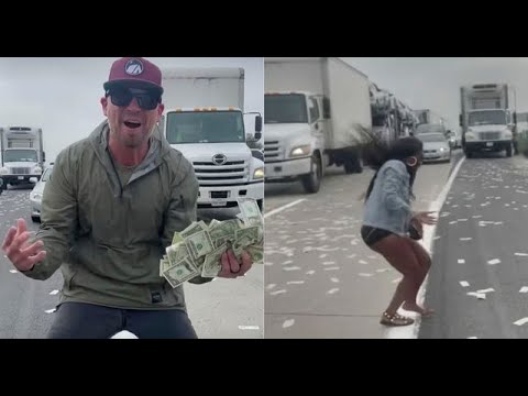 Para nga qielli  Autostrada mbushet me mijera dollare, ja ku ka ndodhur!