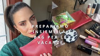 VADO IN VACANZA ✈️🇮🇹… PREPARIAMO INSIEME LA BAG DA PORTARE CON ME 😍