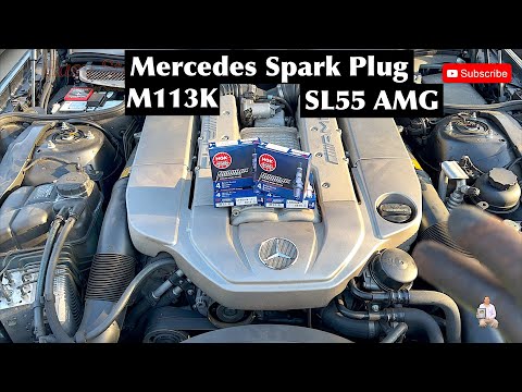 Mastering Spark Plug Swaps: Mercedes R230 SL55 AMG M113k Spark Plug Change Tips!