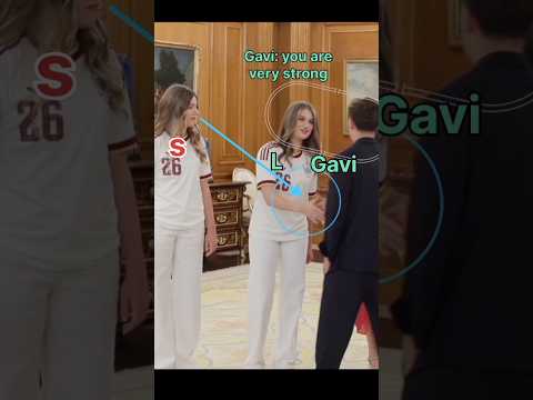 Leonor & Gavi –Best friend🤗The Most Talked-About Moment #royal#leonor_gavi#sofia#fifaworldcup#new.