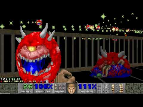 Doom 2 Tarachillax - MAP 5 UV-MAX [TAS] in 40:33